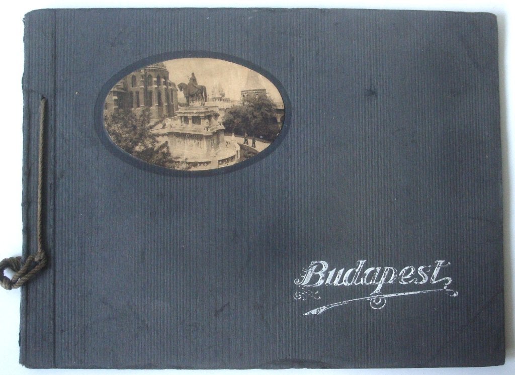 Toeristisch fotoalbum Budapest 1923 15 foto's, eenvoudige, Overige merken, Europa, Ophalen of Verzenden, Zo goed als nieuw