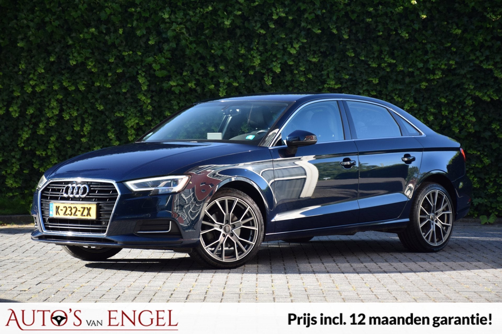 Audi A3 Limousine 1.0 TFSI Sport/Digidash/Carplay/Garantie/T, 12 maanden, Gebruikt, Blauw, Bedrijf
