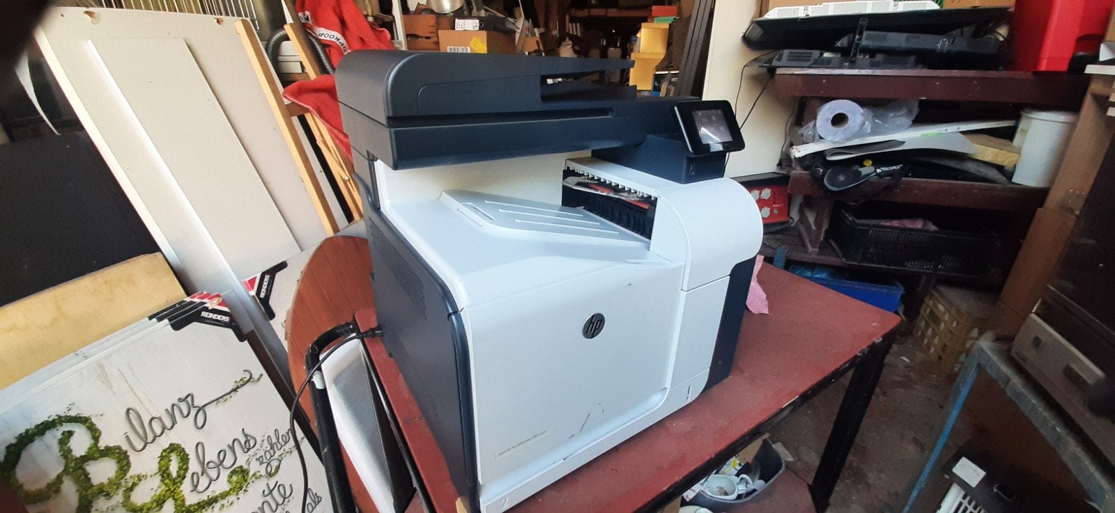 hp laserjet pro 500 MFP m570dn, Ophalen, Gebruikt