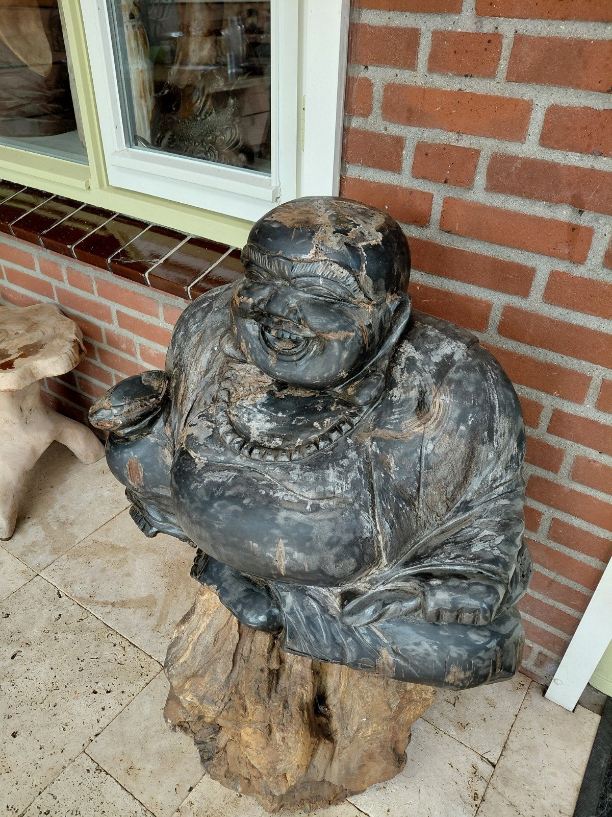 boeddha natuursteen, Ophalen of Verzenden