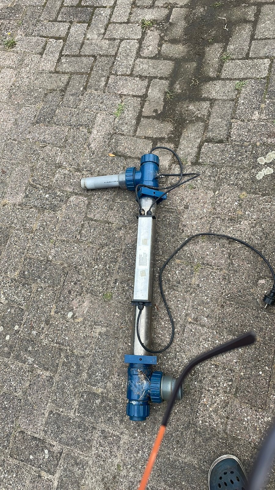 Uvc lamp met oververhittings bescherming, Ophalen, Gebruikt