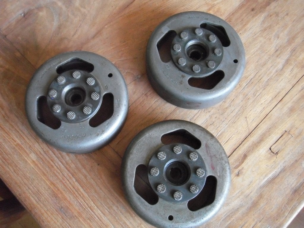 3 X Vliegwiel motoplat, Ophalen of Verzenden, Gebruikt, Blok