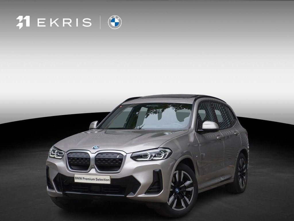 BMW iX3 Driving Assistant Professional | Achteruitrijcamera, Auto's, BMW, Automaat, Gebruikt, 2155 kg, Zilver of Grijs