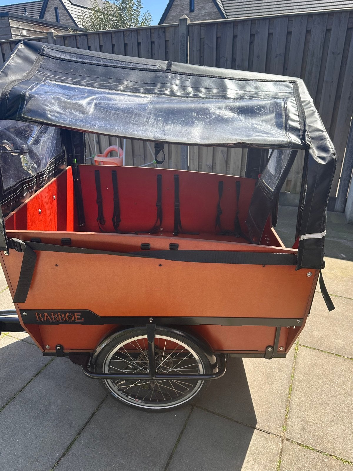 Babboe Max-E, Fietsen en Brommers, Ophalen, 4 kinderen of meer, Elektrisch, Zo goed als nieuw