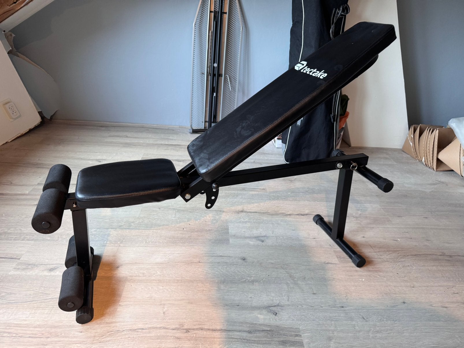 Verstekbare fitnessbank / halterbank, Sport en Fitness, Ophalen, Zo goed als nieuw, Fitnessbank