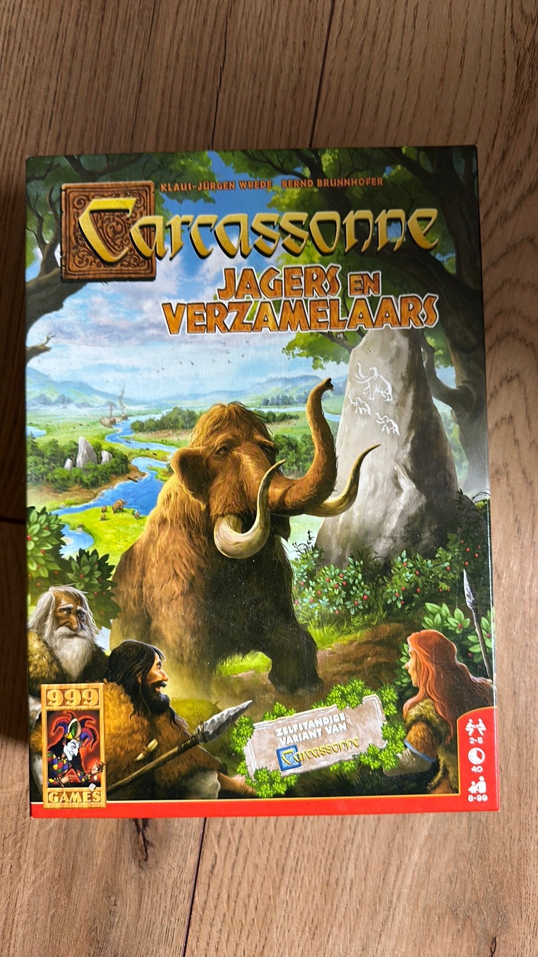 Carcassonne Jagers & verzamelaars, Hobby en Vrije tijd, Gezelschapsspellen | Bordspellen, Ophalen of Verzenden, Zo goed als nieuw