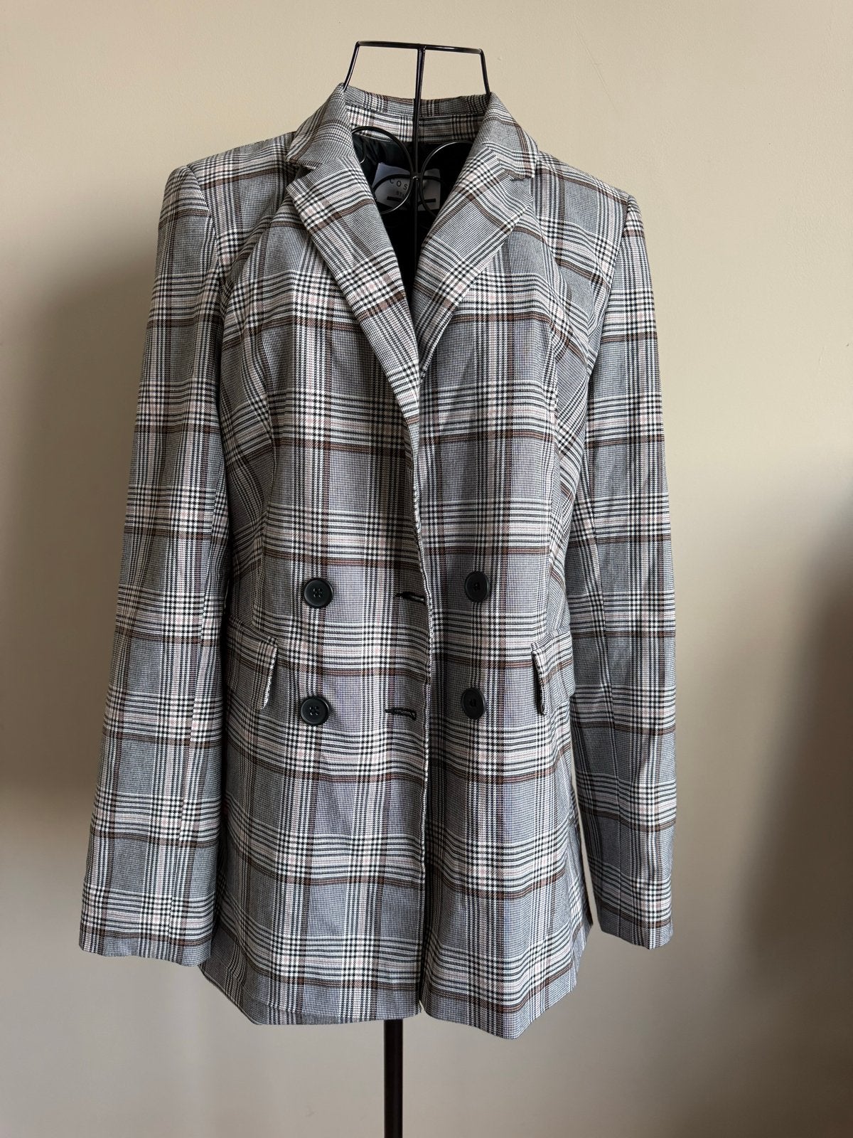Costes geruite blazer maat XL, Maat 46/48 (XL) of groter, Ophalen of Verzenden, Zo goed als nieuw, Jasje
