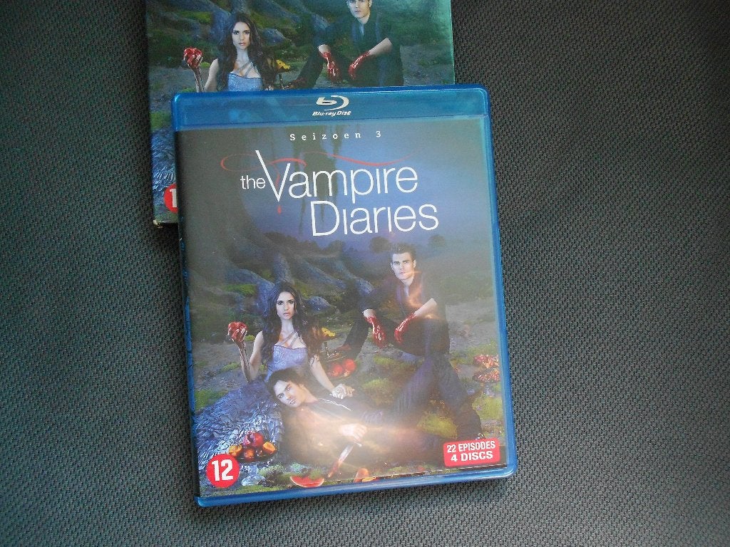blu-ray the Vampire Diaries seizoen 3, Ophalen, Gebruikt, Blu-ray, Serie