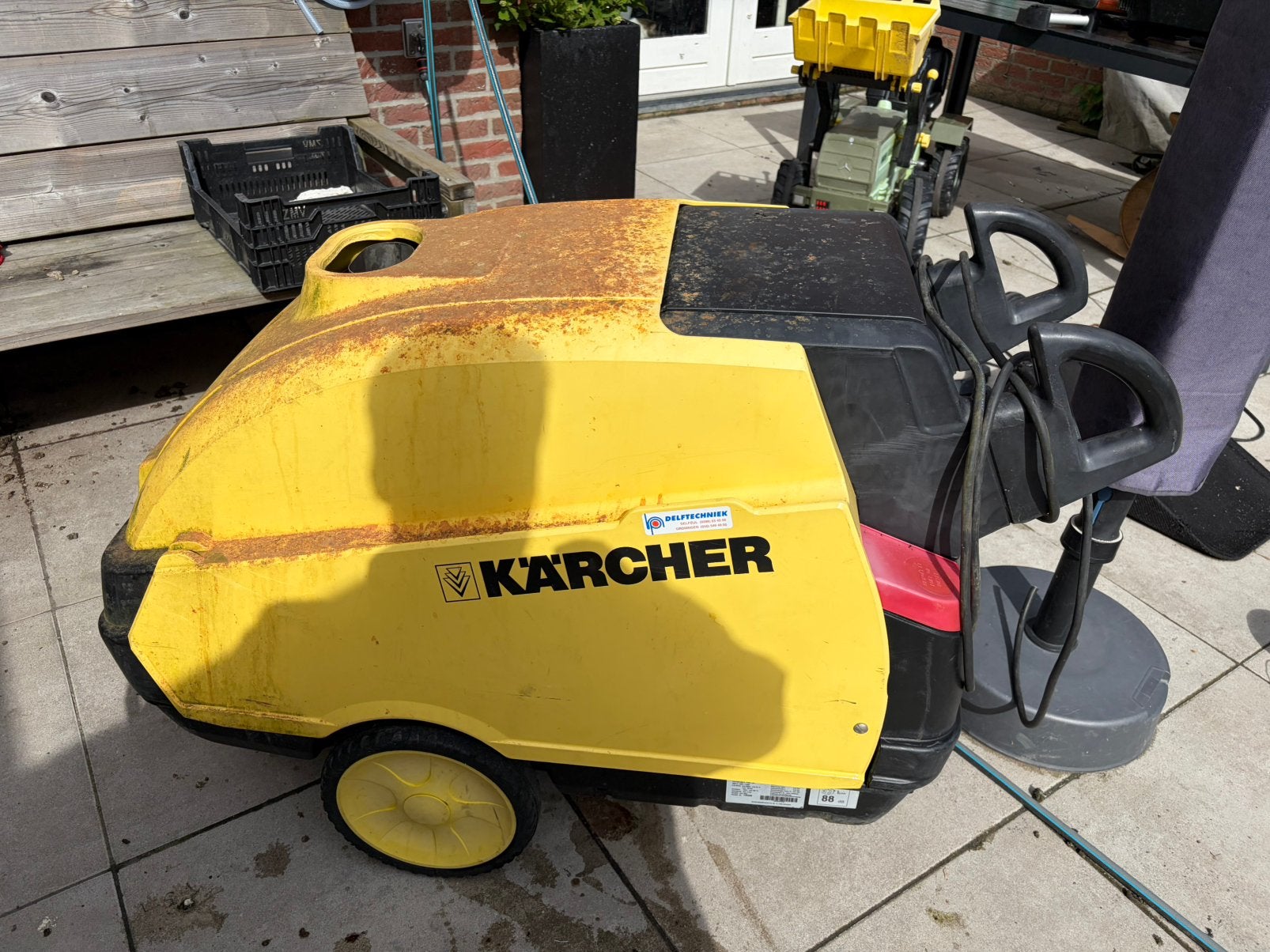 Karcher HDS 895 S hogedruk spuit loop of sloop, Ophalen, Elektrisch