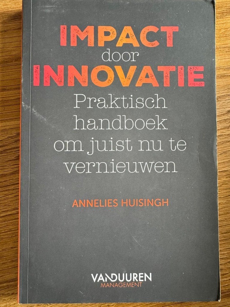 Impact door innovatie. Praktisch handdoek, Ophalen of Verzenden, Alpha, Nieuw, HBO
