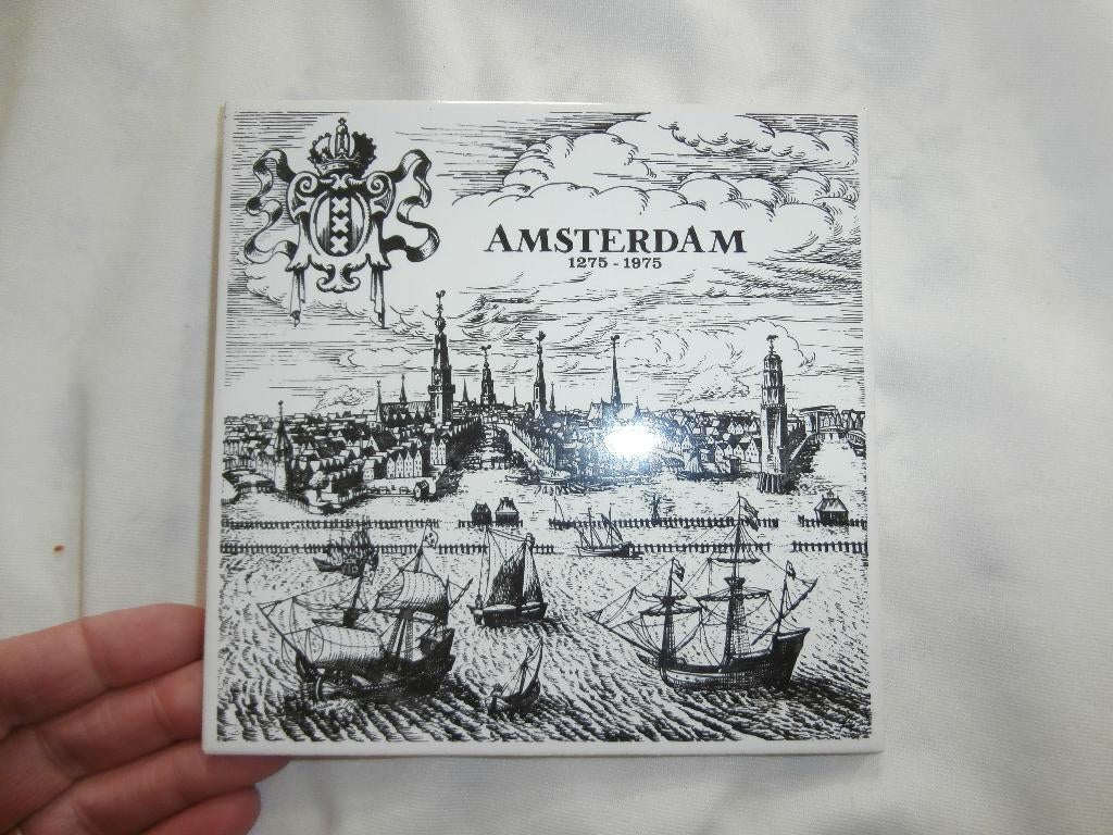 Tegel Amsterdam 1275 - 1975, Ophalen of Verzenden