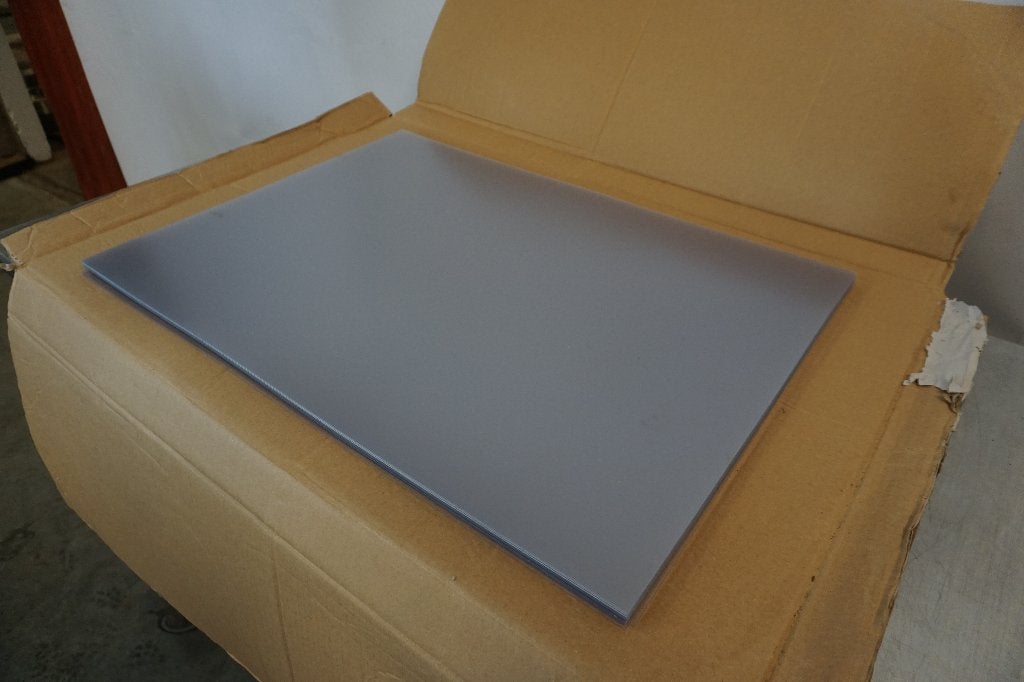 Stoepbord inlegvellen hard folie platen | 75x55