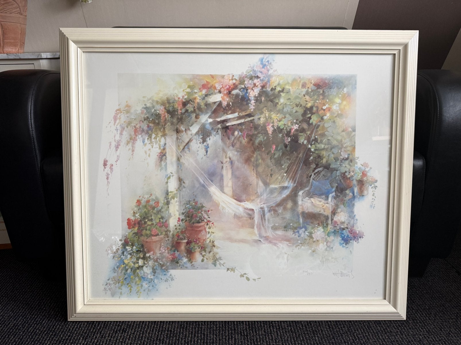 Schilderij van Willem Haenraets, Ophalen, Oorspronkelijke maker, Schilderij, 75 tot 100 cm
