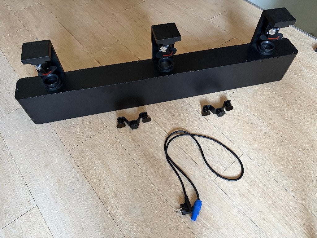 StairVille ScanSphere 300 (3x 60 watt LED scanners), Muziek en Instrumenten, Ophalen, Zo goed als nieuw, Licht, Geluidgestuurd