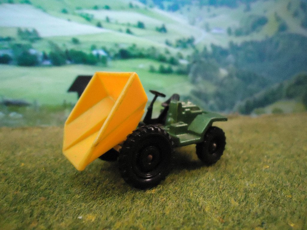 1:50 Barford Bison Dumper Truck - Corgi Juniors No. 117, Ophalen of Verzenden, Gebruikt, Auto