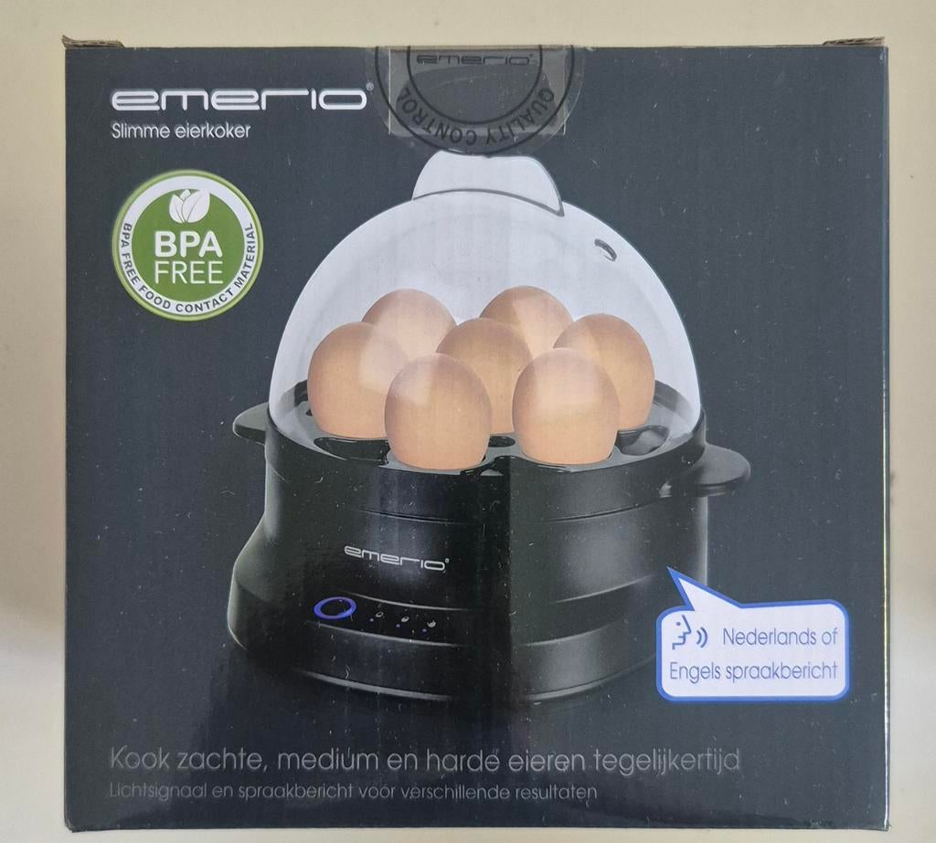 Emerio Slimme Eierkoker - niet gebruikt, Ophalen