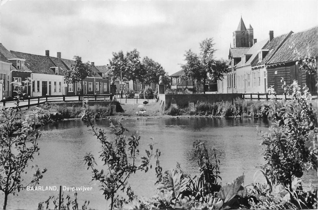 701-404-049 Baarland Dorpsvijver, Verzenden, Voor 1920, Zeeland