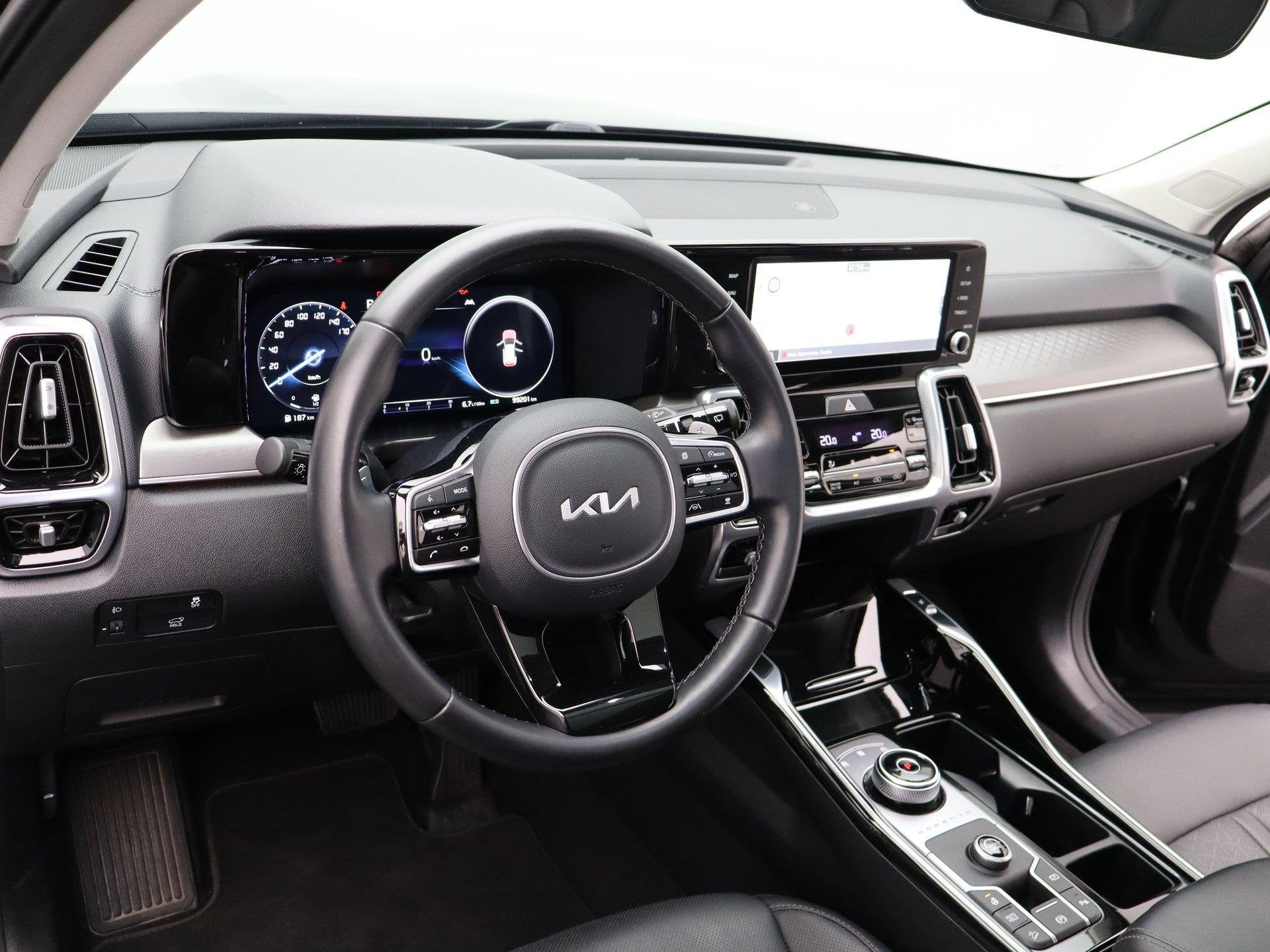 Kia Sorento 1.6 T-GDI Hybrid 2WD DynamicPlusLine 5p. Trekhaa, Auto's, Gebruikt, 4 cilinders, 1650 kg, Zwart