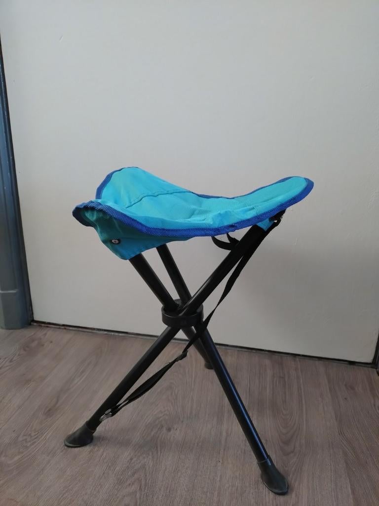 Opvouwbaar krukje, Caravans en Kamperen, Kampeeraccessoires, Ophalen, Gebruikt