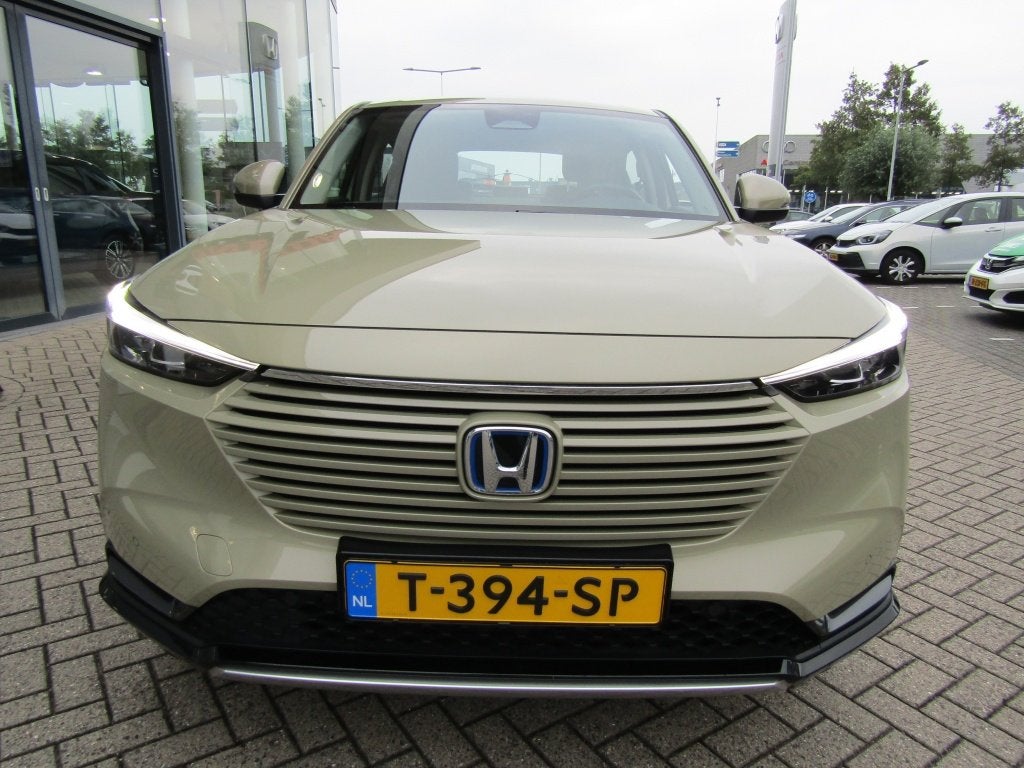 HONDA HR-V 1.5 i-MMD 131pk CVT Advance, Auto's, Automaat, Lane Keeping Assist, Bruin, Leder en Stof