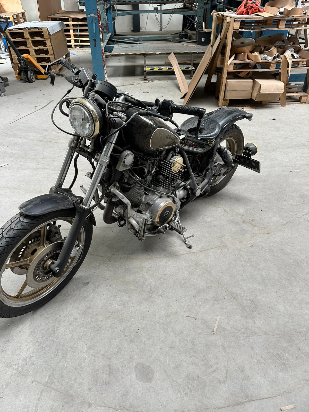 Yamaha XV1000, Ophalen