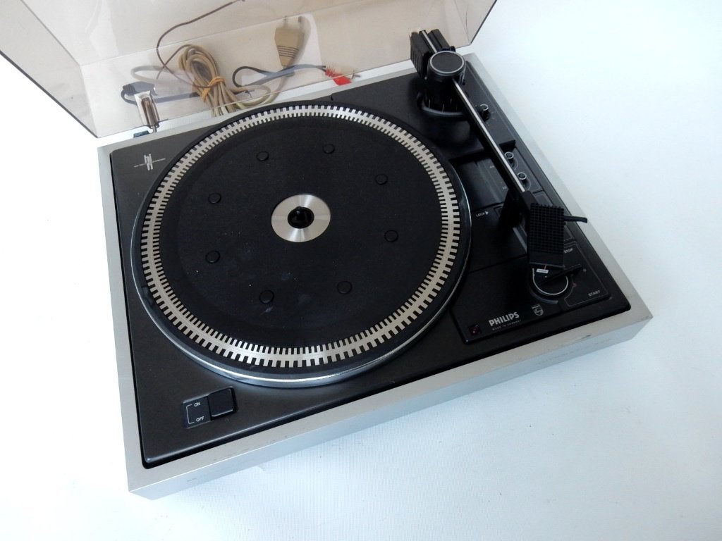Philips 22 GA 406 automatic riemaandrijving in fraaie staat, Audio, Tv en Foto, Platenspelers, Philips, Gebruikt, Automatisch