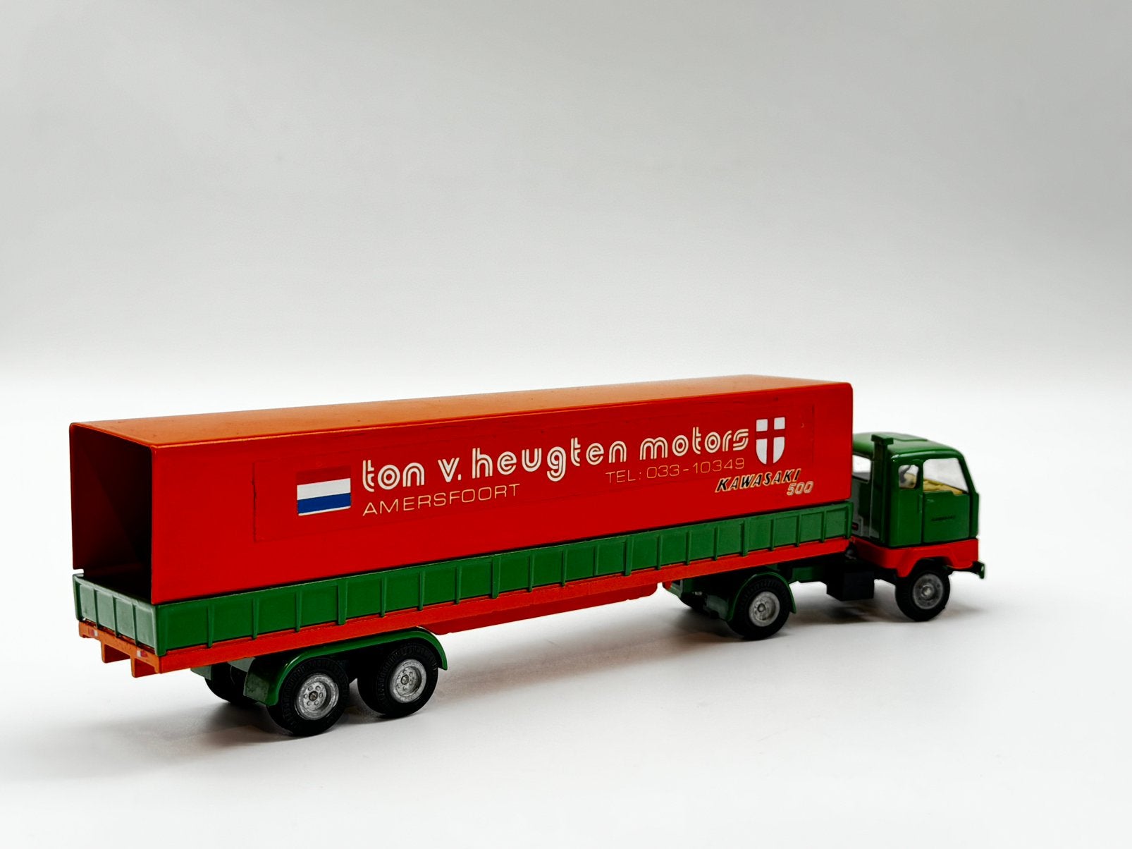 TEKNO VOLVO F 88, Hobby en Vrije tijd, Modelauto's | 1:50, ., Zo goed als nieuw, ., Ophalen of Verzenden
