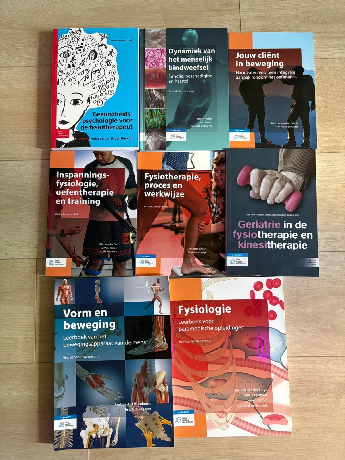 Complete set nieuwe Fysiotherapie boeken – 8 stuks, Verzenden, Beta, Nieuw, HBO