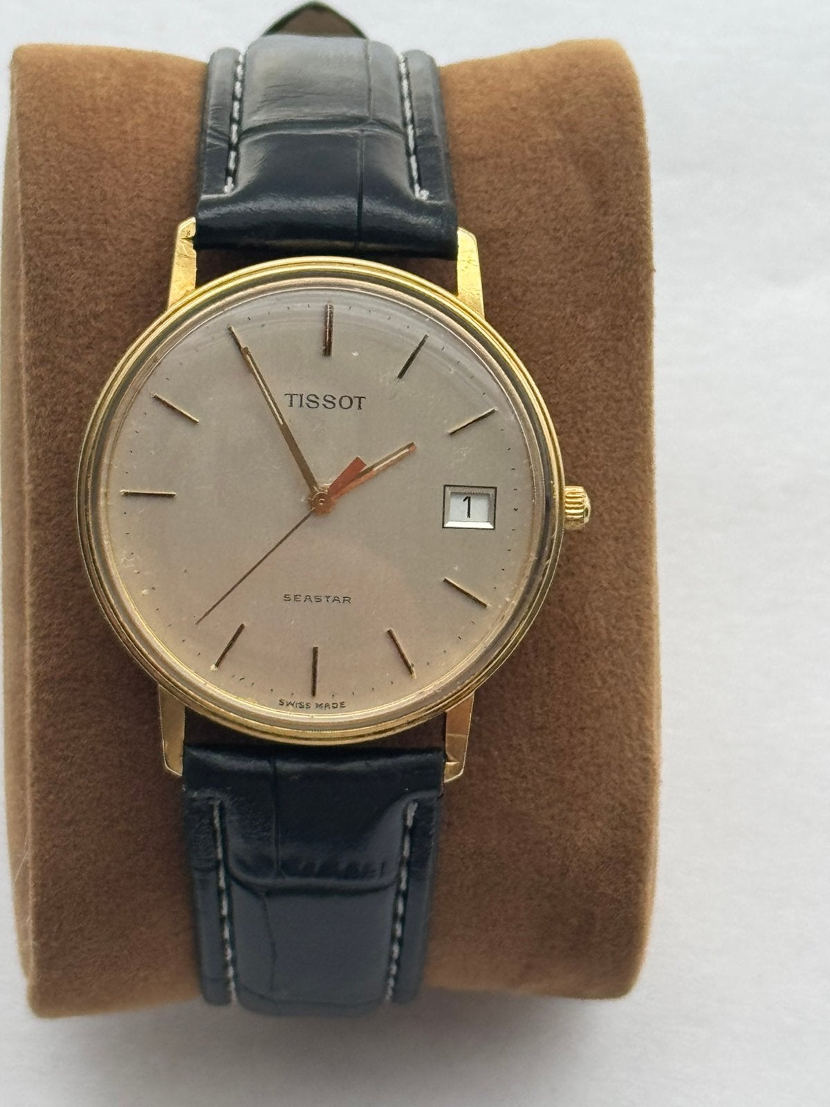 Tissot Seastar Vintage – 18 karaat gouden horloge, Sieraden, Tassen en Uiterlijk, Ophalen of Verzenden, Goud, Overige merken, 1960 of later