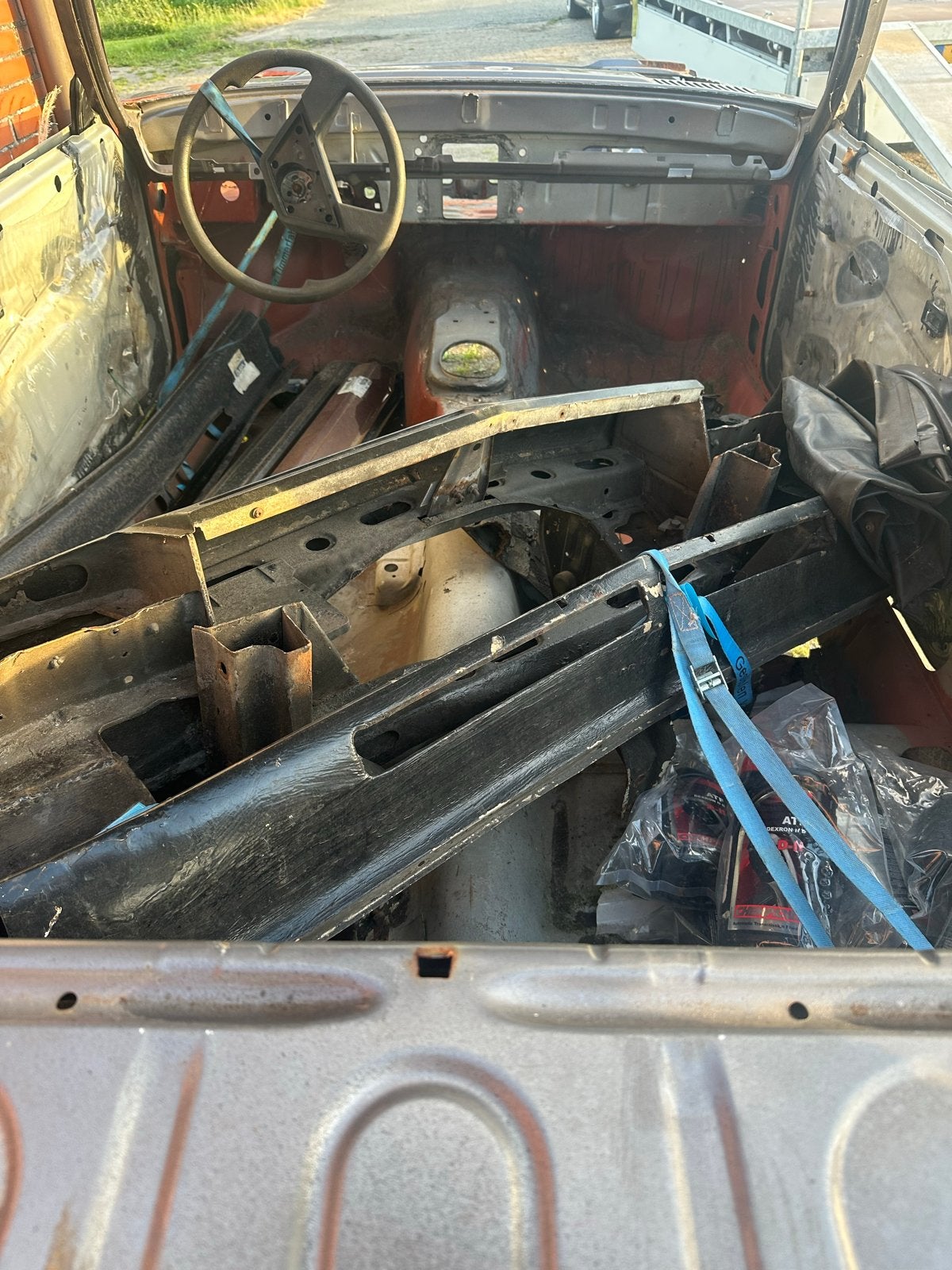 Opel Manta Project - Complete auto voor restauratie, Gebruikt, Voor, Opel, Ophalen of Verzenden