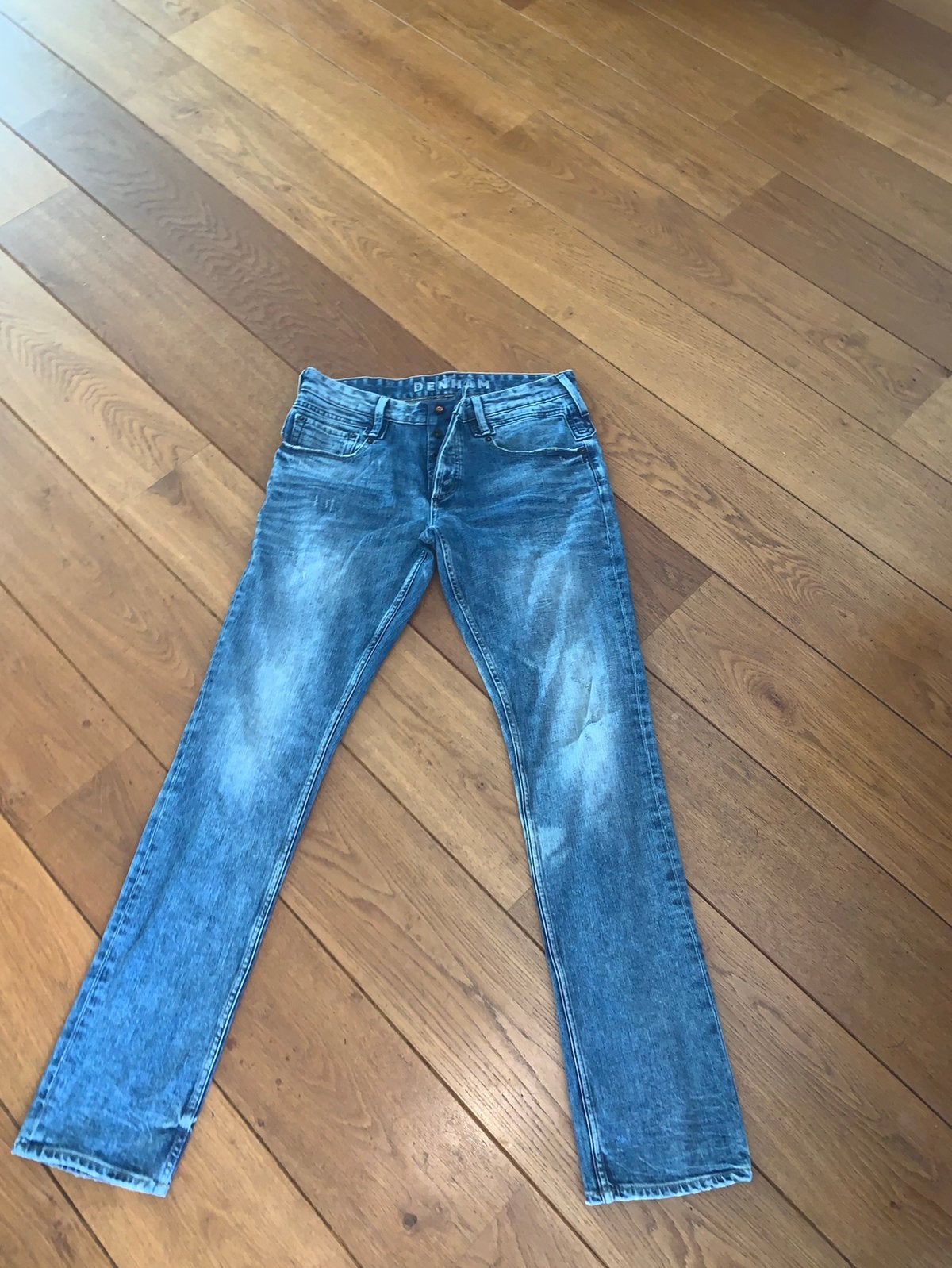 Denham Skin Slim Fit Jeans maat 32/34, Ophalen of Verzenden, Zo goed als nieuw, Blauw, W32 (confectie 46) of kleiner