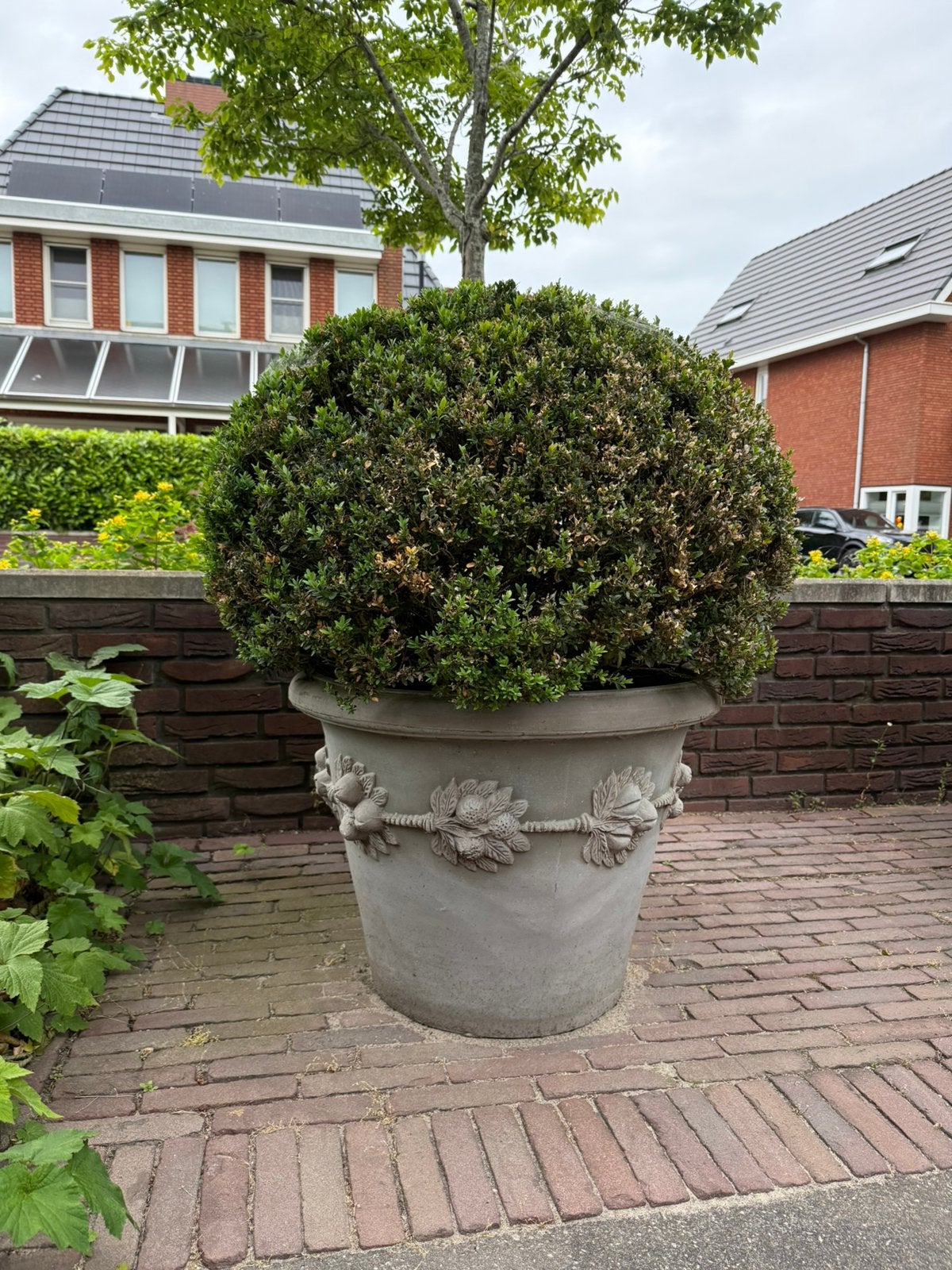 Buitenpotten, Ophalen, Kunststof, Gebruikt, Rond