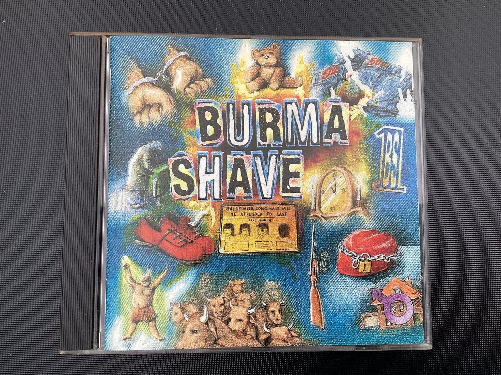 Burma Shave - Stash CD (1993) - Zeldzame Rock CD, Cd's en Dvd's, Ophalen of Verzenden, Zo goed als nieuw, Inclusief boekje, Alternative Rock