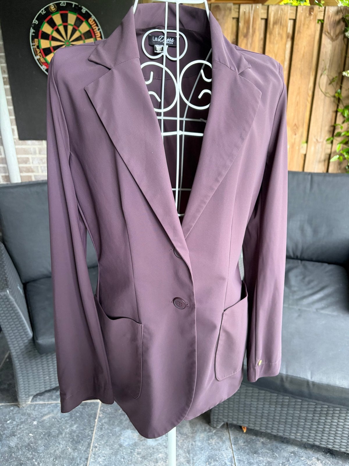 LaDress blazer Jodie Raisin XXS - Nieuw met kaartjes, Kleding | Dames, Paars, Nieuw, Ophalen of Verzenden, Jasje