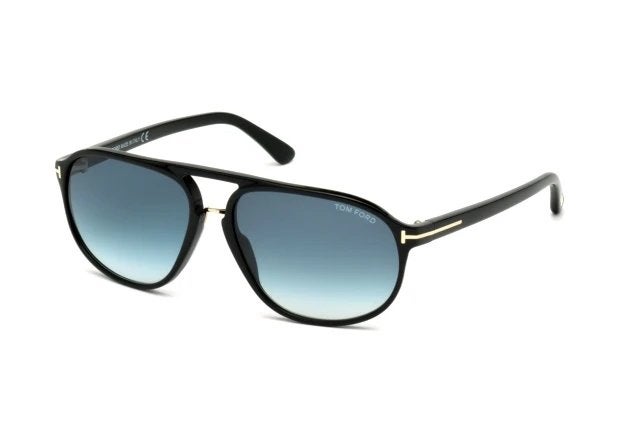 Zonnebril Tom Ford Jacob FT0447 Zwart, Sieraden, Tassen en Uiterlijk, Zonnebrillen en Brillen | Heren, Ophalen of Verzenden, Zo goed als nieuw