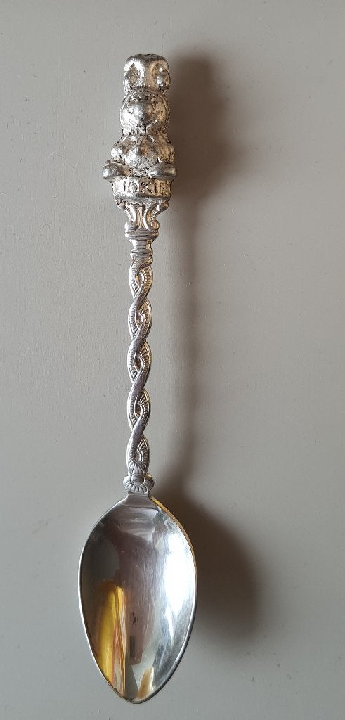 Zilver efteling jokie lepeltje, Ophalen of Verzenden, Zo goed als nieuw, Gebruiksvoorwerp