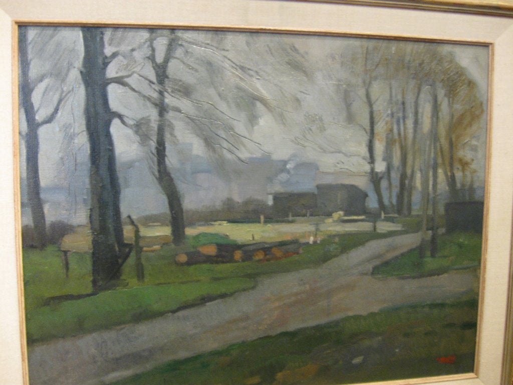 Cor Noltee "Park"     Franken Kunst & Antiek Dordrecht, Antiek en Kunst, Kunst | Schilderijen | Klassiek, Ophalen