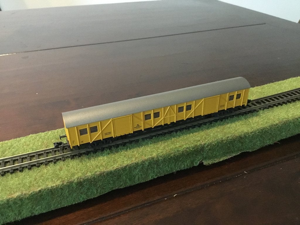 Postwagen Roco in nette staat, Gelijkstroom, Wagon, Ophalen of Verzenden, Zo goed als nieuw