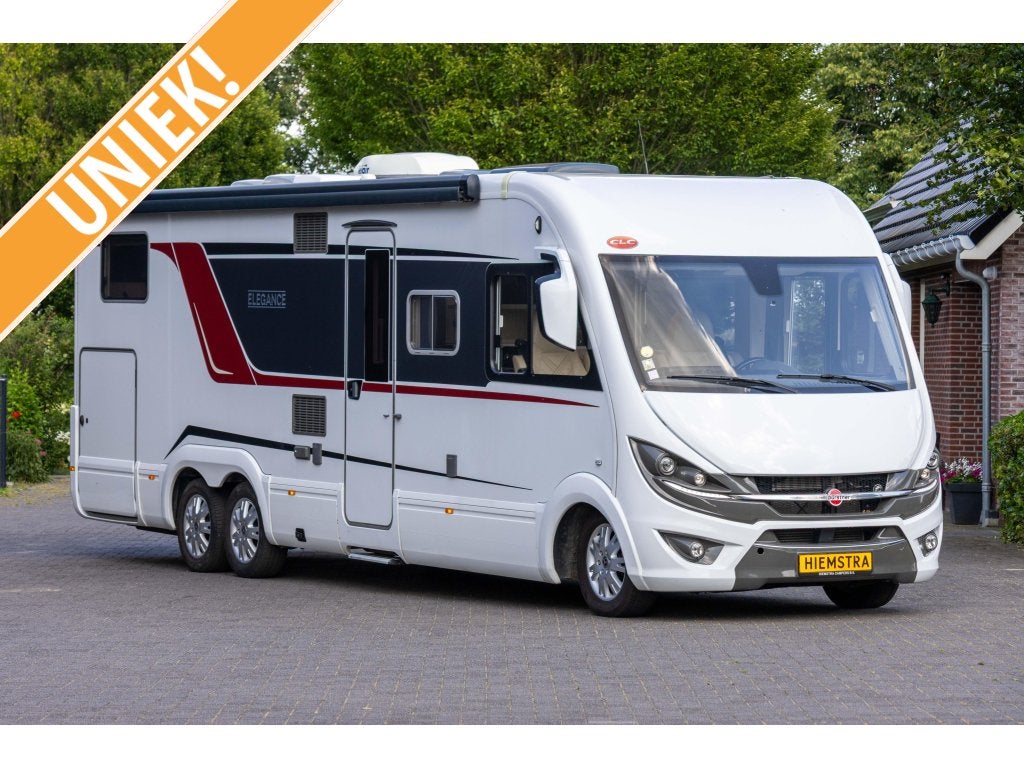 Bürstner Elegance 910 G UNIEK Zeer luxe FULL OPTION, Caravans en Kamperen, Campers, Vloeistofverwarming, Bedrijf, Bürstner, 8 tot 9 meter