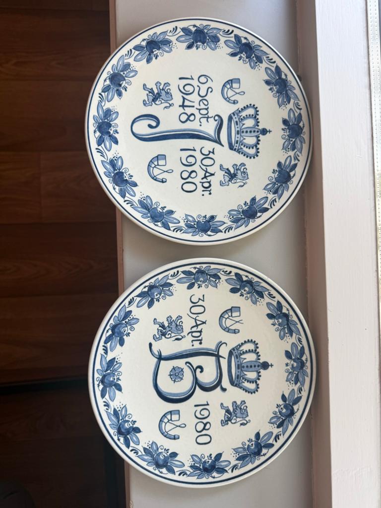 2x Koninklijke Fabrieken Goedewaagen Gouda Wandborden, Ophalen of Verzenden