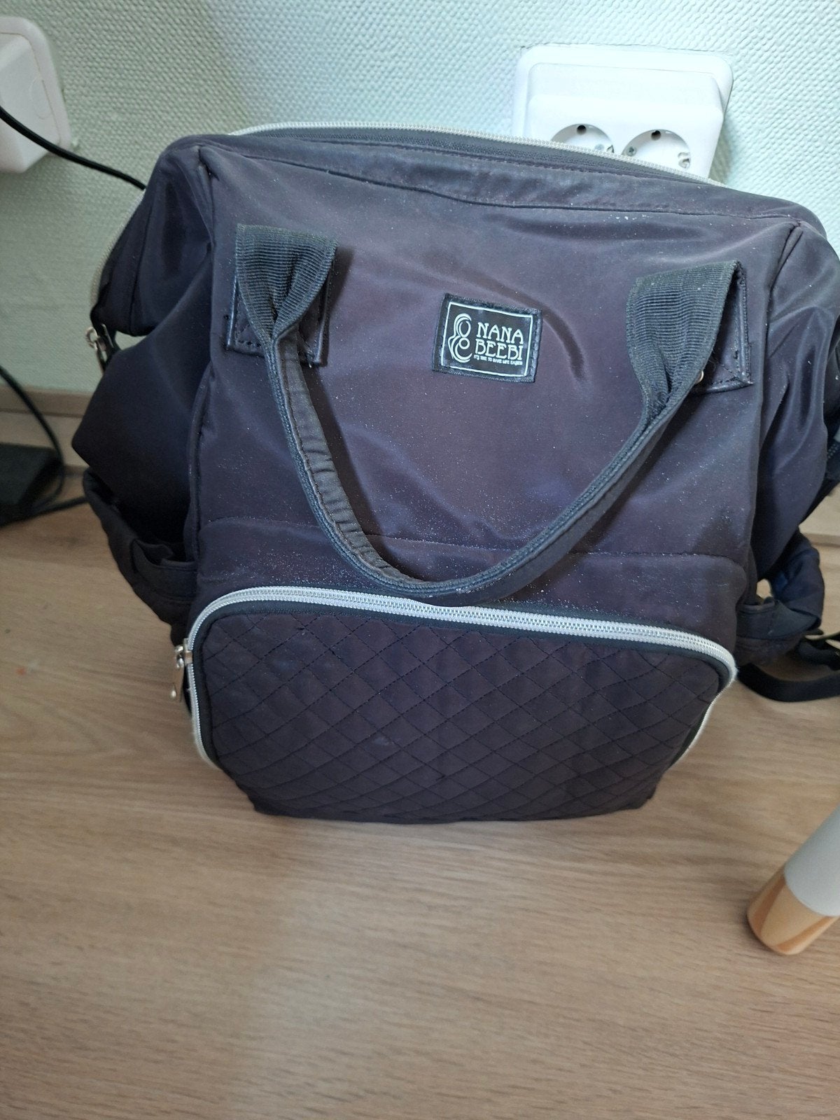 Luiertas nana beebi, Kinderen en Baby's, Luiertassen, Gebruikt, Meerdere opbergvakken, Ophalen of Verzenden, Rugzak