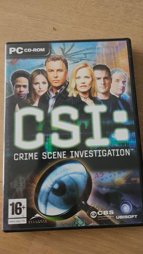CSI: Crime Scene Investigation PC CD-ROM Game, Avontuur en Actie, Gebruikt, 1 speler, Ophalen of Verzenden