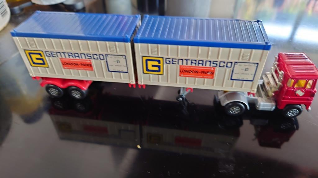 Matchbox Super Kings K-17 Scammell Containervrachtwagen, Ophalen of Verzenden, Zo goed als nieuw, Bus of Vrachtwagen, Matchbox