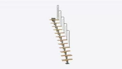 Ruimtebesparende modulaire trap Dolle Graz, Doe-het-zelf en Verbouw, Ladders en Trappen, Ophalen, Zo goed als nieuw