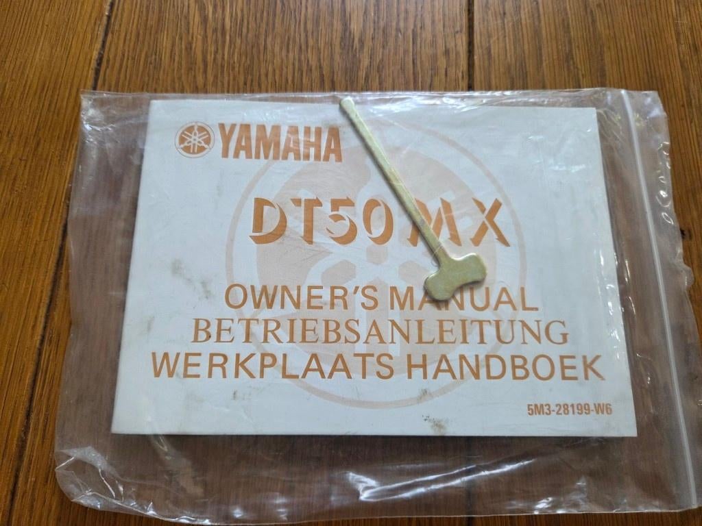 Yamaha DT50MX werkplaats handboek NOS origineel, Ophalen, Nieuw