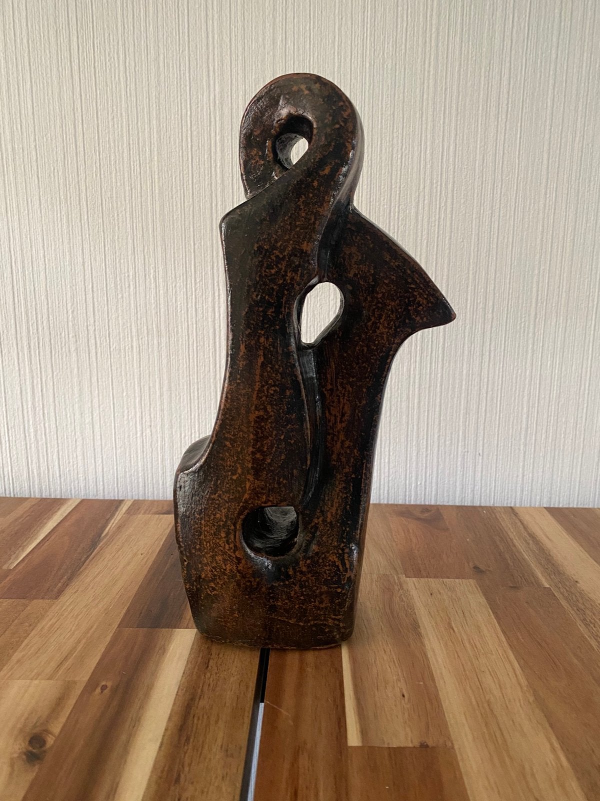 Vintage abstract beeld THOM jaren 80, Antiek en Kunst, Ophalen