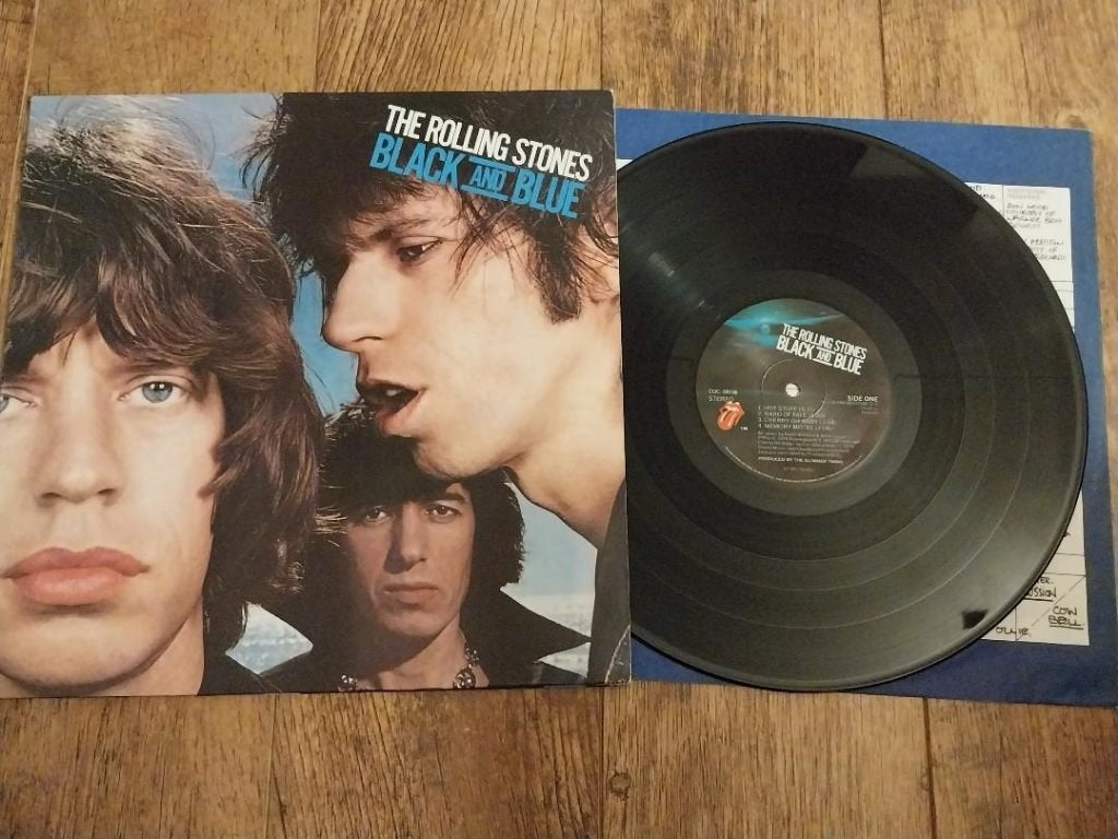 The Rolling Stones Black And Blue 1976 LP., LP, Ophalen of Verzenden, Zo goed als nieuw, Rock-'n-roll