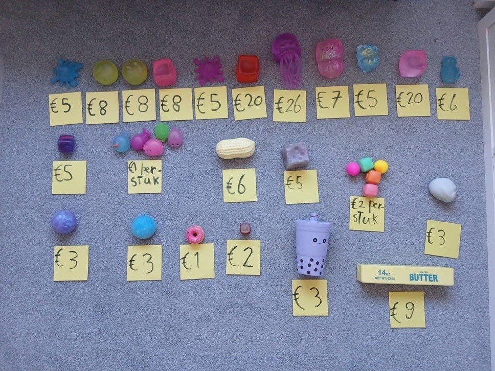 Diverse Squishies - Verschillende Soorten en Prijzen, Ophalen, Zo goed als nieuw, Jongen of Meisje