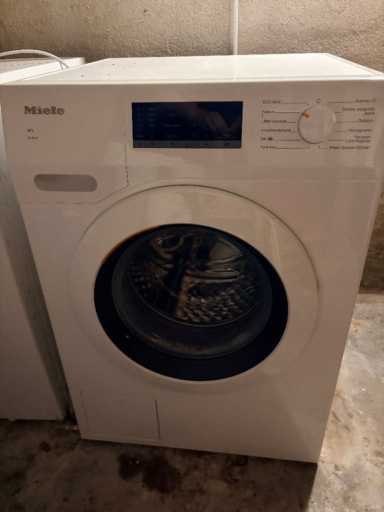 Miele W1 Active Wasmachine - Model WOA030 WCS, Ophalen, Gebruikt, Voorlader, 85 tot 90 cm