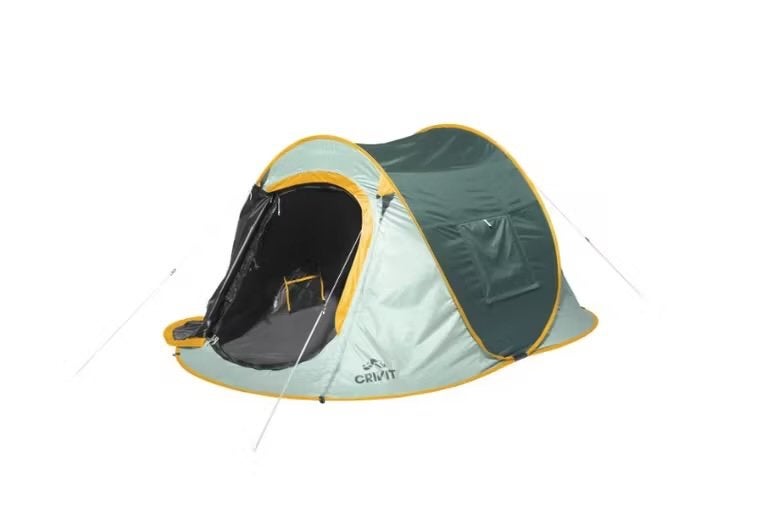 Pop-up tent verduisterend, Caravans en Kamperen, Tenten, Ophalen, Zo goed als nieuw, Tot en met 2
